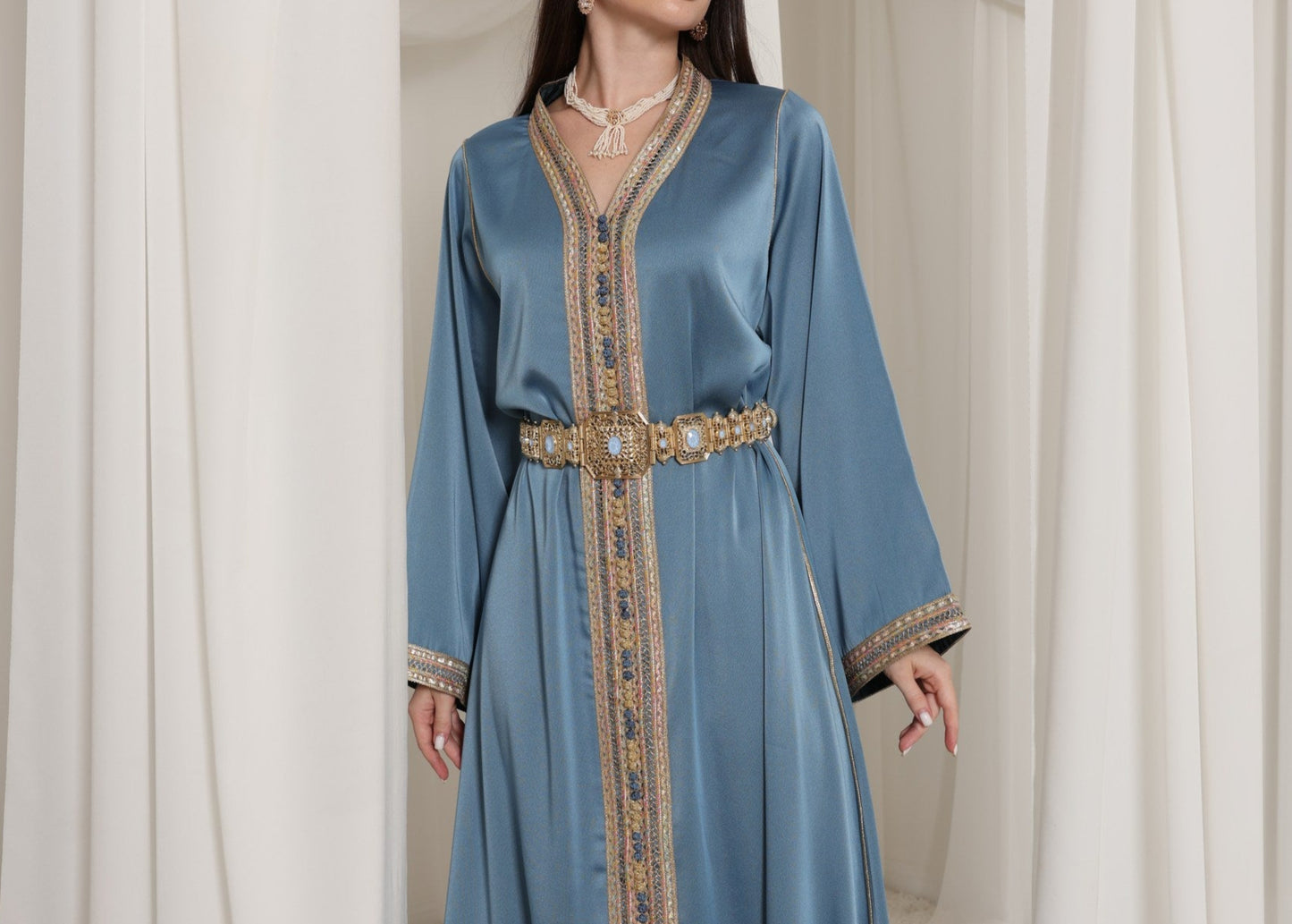 Azure Grace-Caftan