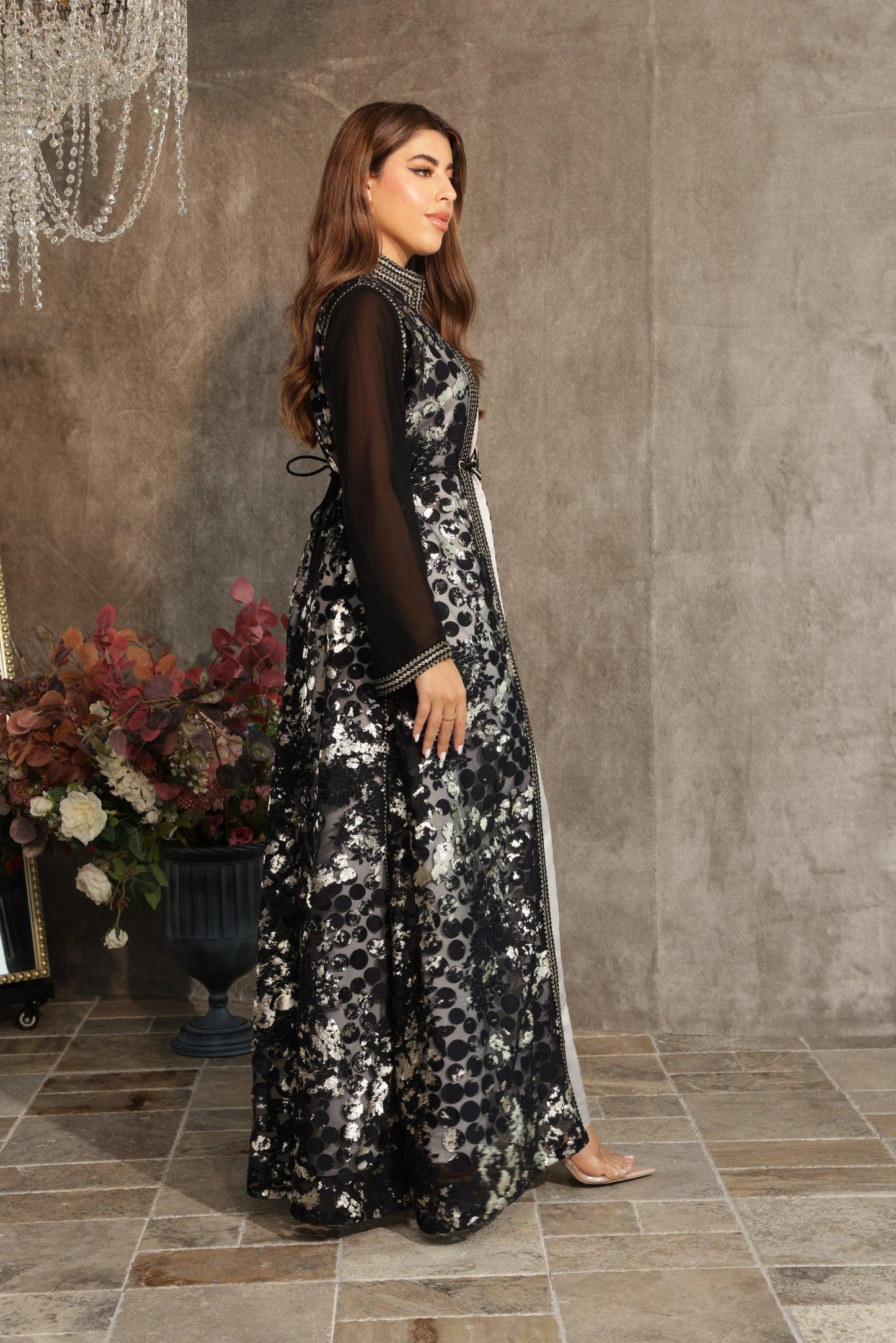 Midnight Bloom - Caftan