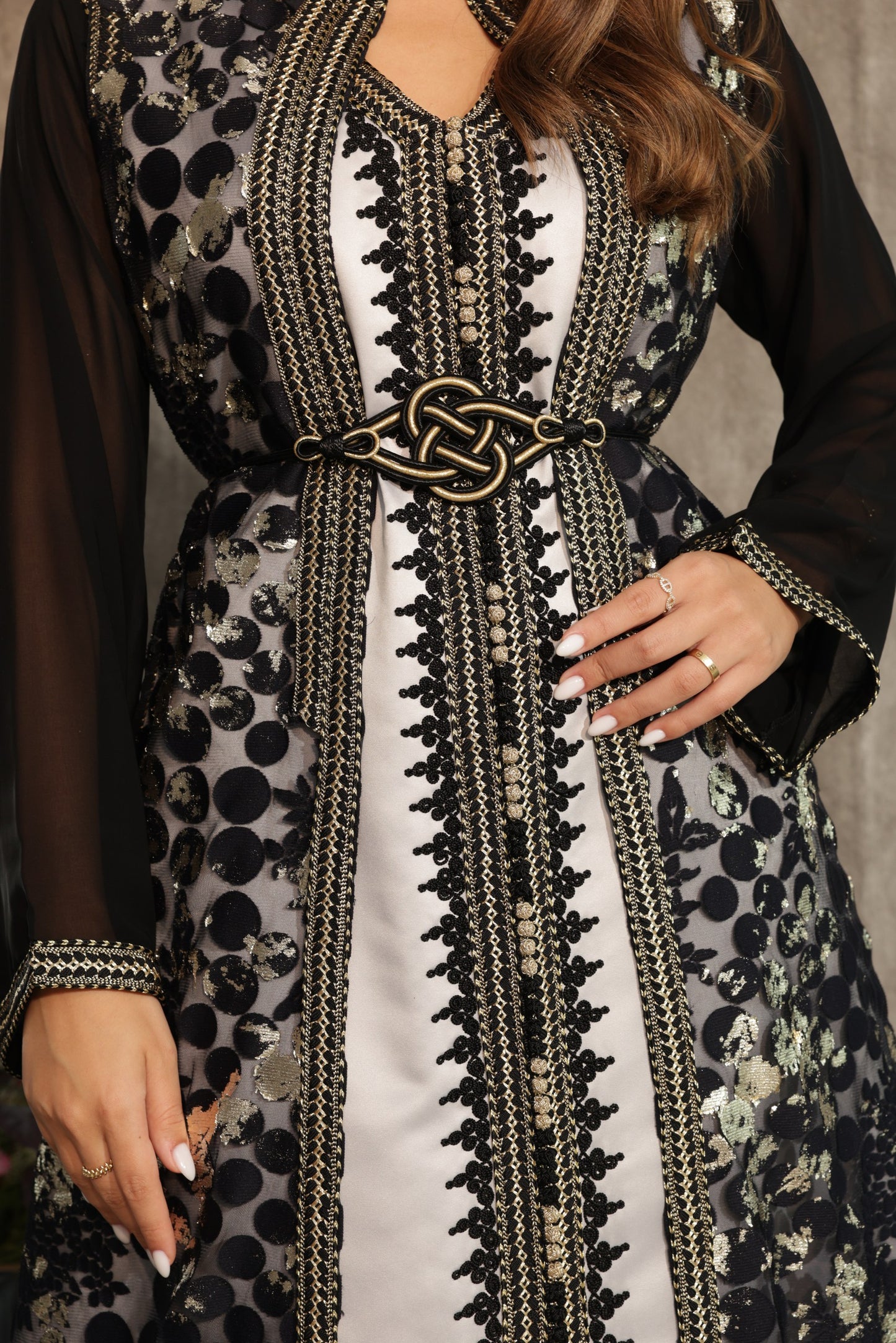 Midnight Bloom - Caftan