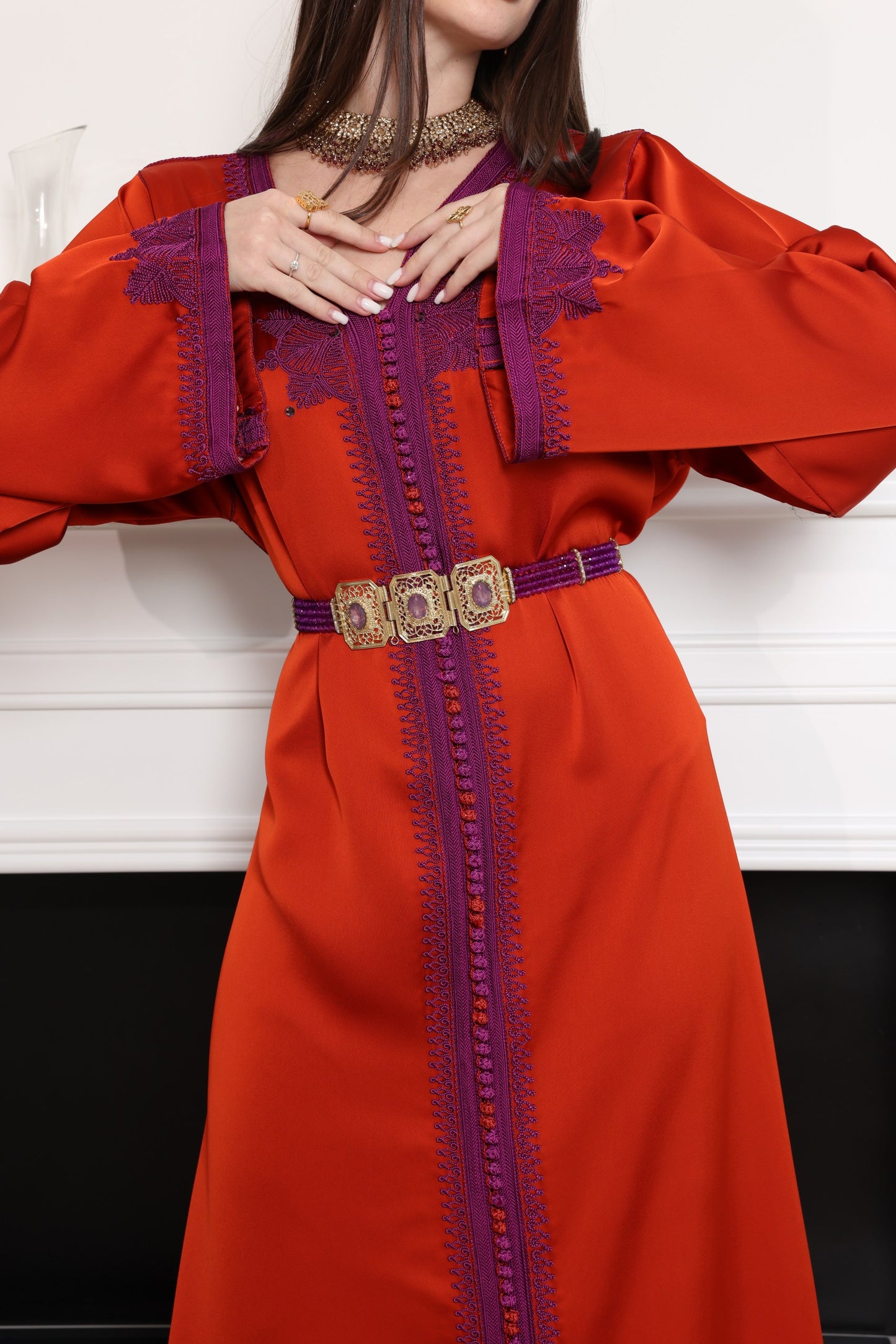 Amber Majesty-Caftan
