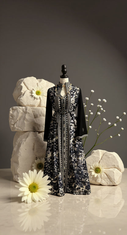 Midnight Bloom - Caftan